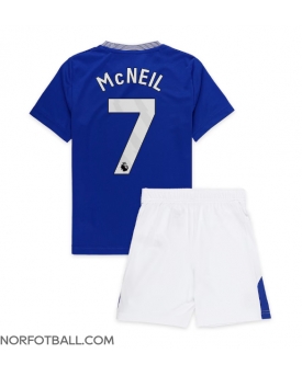 Billige Fotballdrakt Everton Dwight McNeil #7 Replika Hjemmedraktsett Barn 2024-25 Kortermet (med bukser)